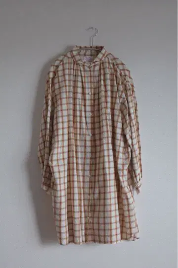 GALLEGO DESPORTES 체크 셔츠 튜닉