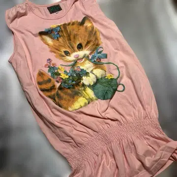 초레어! KTZ Kokon to zai 슬리브리스 티셔츠 튜닉