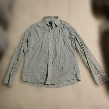 [ 고기능 ] 빅토리녹스 스트레치 체크 셔츠 XS/XP 네이비 x 화이트