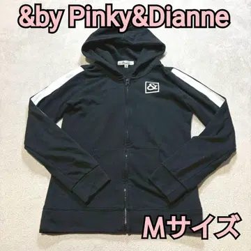 &by Pinky&Dianne 후드 부착 집업 후드티 M 사이즈 상당