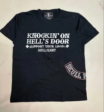 [ SKULL FLIGHT/스컬플라이트 ] 티셔츠, 사이즈 S