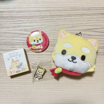 JOCHUM 마메치이 페이스 동전 지갑 캔 배지 핀 배지 세트