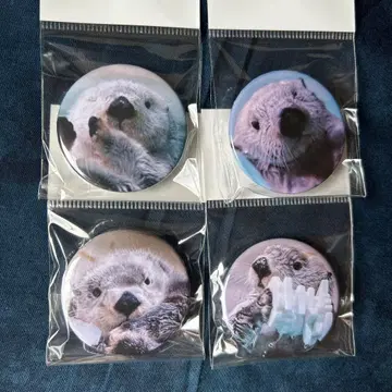 도바 수족관 랏코 메이짱 키라짱 마그넷 4개 세트