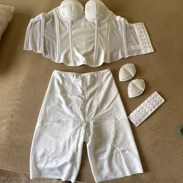 브라이덜 이너 화이트 코르셋 스타일