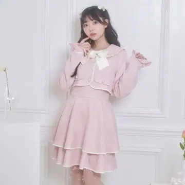 허니 시나몬 숏 자켓 셋업