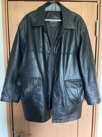 윈드 아머 블랙 가죽