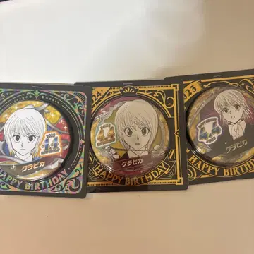 크라피카 HUNTER x HUNTER 캔뱃지 점프 벌스데이