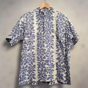 80s Reyn Spooner 알로하 셔츠 M 사이즈 꽃무늬 빈티지