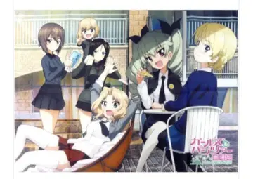 무대 순회 걸즈 앤 판처 B2 천 포스터 라이벌 팀