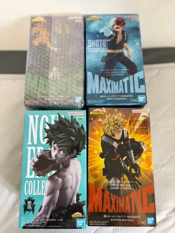 나의 히어로 아카데미아 MAXIMATIC NoirEdge 피규어 세트