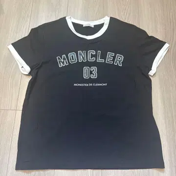 MONCLER 로고 반팔 티셔츠
