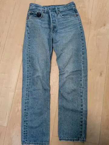 Levi's 501 데님 W26 L30 버튼 플라이 스트레이트