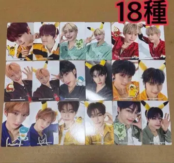 ZB1 트레이딩 카드 18종 포켓몬 기간 생산 한정판 PREZENT 1