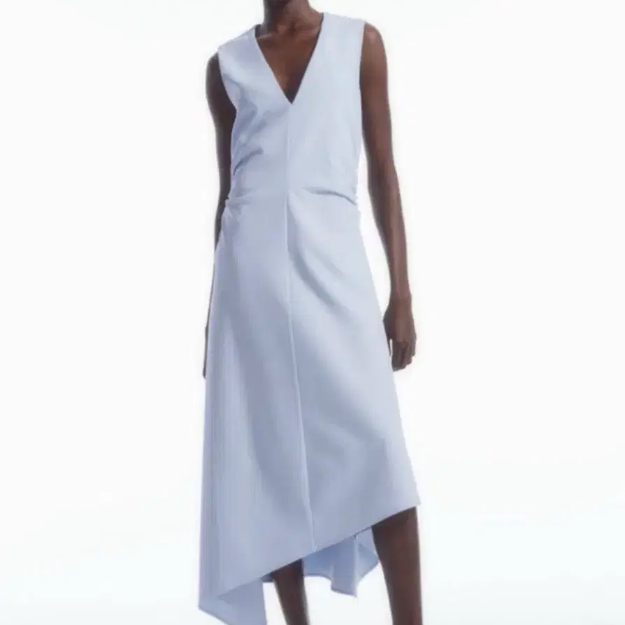 COS Printed Fluid Tie Waist Midi Dress (Jung Somin Onepiece) #COS,#,#COS,#,#  on Bunjang Global Site.