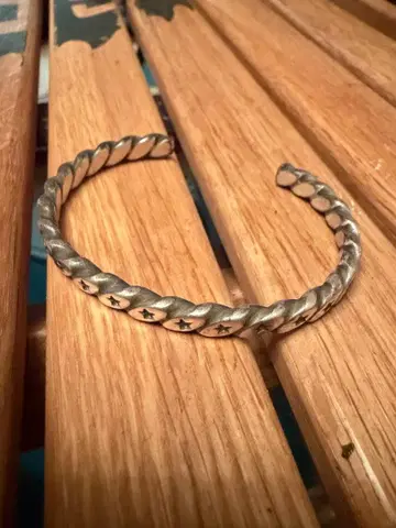 SUNSHINE REEVES 스털링 실버 뱅글 선샤인 리브스