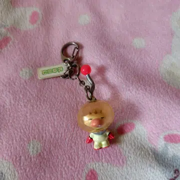 당시 피크민 올리머 키링 마스코트 인형 레어 게임 굿즈 백이나 파우치에