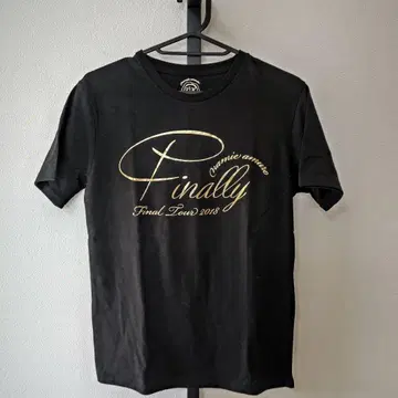 아무로 나미에 Final Tour 2018 티셔츠 블랙 M 사이즈