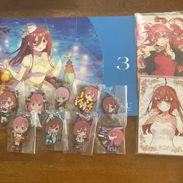 5등분의 신부 애니메이션 굿즈 묶음 판매