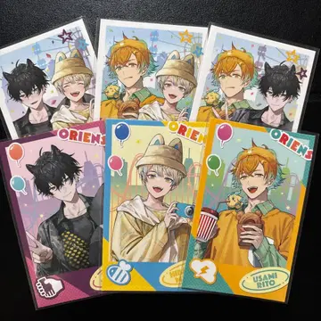 니지산지 외출 Oriens 랜덤 폴라로이드풍 카드