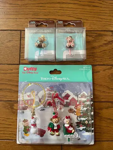 더피 셰리메이 이어폰잭 크리스마스 스트랩 3개 세트