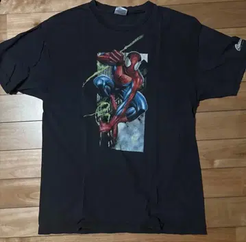 Hanes MARVEL 스파이더맨 T셔츠 vintage 2002