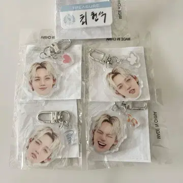 treasure 현석 5점 새상품 희로애락 컴플리트 한글 명찰