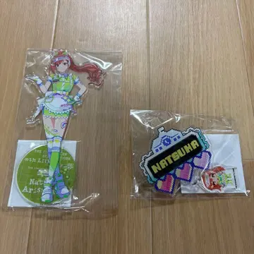 샤니마스 아리스가와 나츠하 아크릴 스탠드 키링 세트