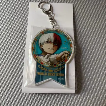 토도로키 쇼토 아크릴 키링 WORLD BEST HERO