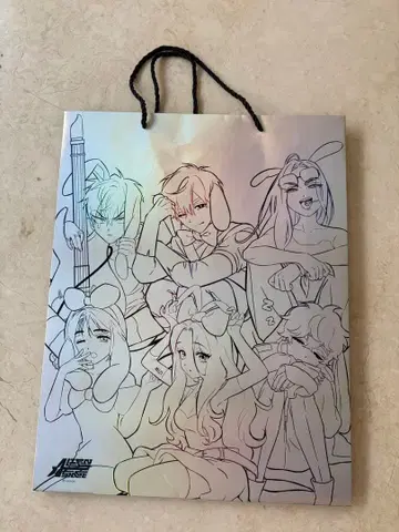 공식 Alien Stage 에이리언 스테이지 홀로그램 쇼핑백 종이 봉투