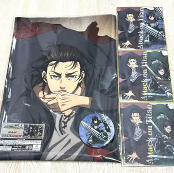 두근두근 복권 진격의 거인 라스트상 리바이 미카사 엘렌 라스트 원 레어