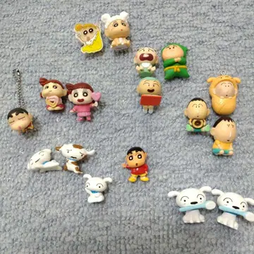 짱구는 못말려(크레용 신짱) 목욕 공 가챠가챠 묶음 판매 세트