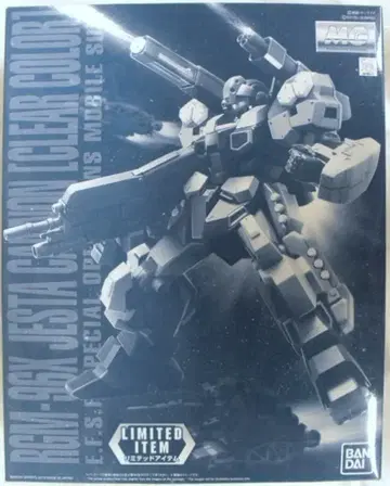 반다이 MG 제스타 캐논[클리어 컬러]