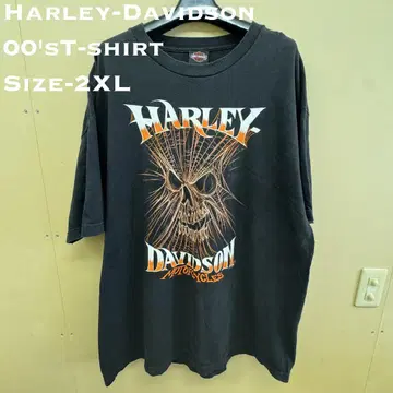 00's/Harley-Davidson/Print T-Shirt/스컬/6