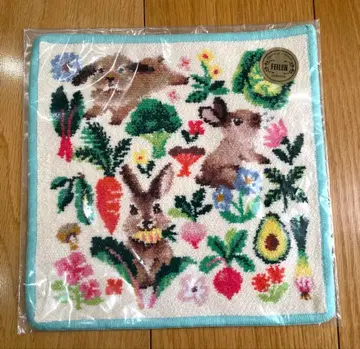 페이러 토끼 베지터블 손수건