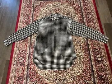 B*MING by BEAMS 와이드 핏 체크 셔츠