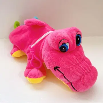 해외 악어 파우치 필통 봉제 인형 아메토이