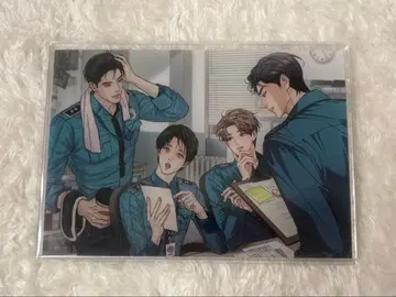 야화첩 해빙 곡선 아크릴 보드