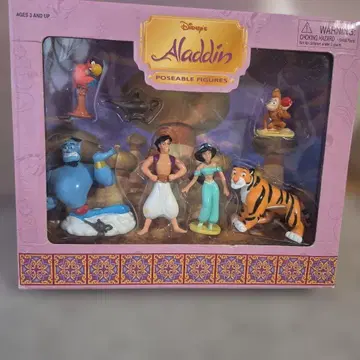 [ 레어 ] 미사용 Disney 알라딘 재스민 피규어 세트