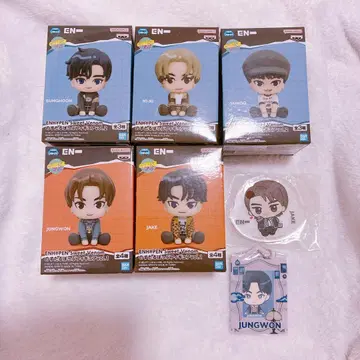 ENHYPEN 노스탈팝 피규어 정원 제이크 선우 니키