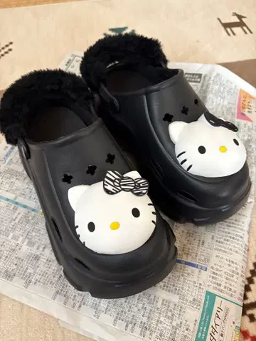 아베일 헬로키티 통굽 샌들 L