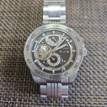 오리엔트 스타 레트로 퓨처 카메라 모델 자동 와인딩 블랙 다이얼