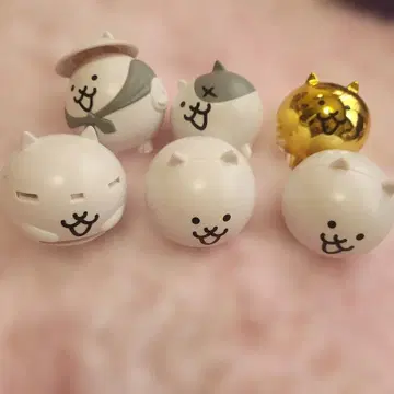 냥코 대전쟁 캐릭터 캡슐 토이 6체 세트