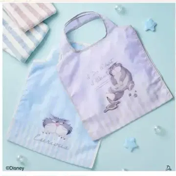 루시퍼 에코백 파우치 세트 디즈니 고양이 THREEPPY