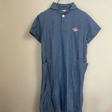 단톤 데님 블루 원피스 샹블루 셔츠 원피스