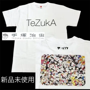 새상품 미사용 테즈카 오사무 올스타 캐릭터 T셔츠 아톰 레오 도로로 XS