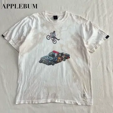 APPLEBUM 그래픽 T셔츠 M 프린트 자전거 BMX