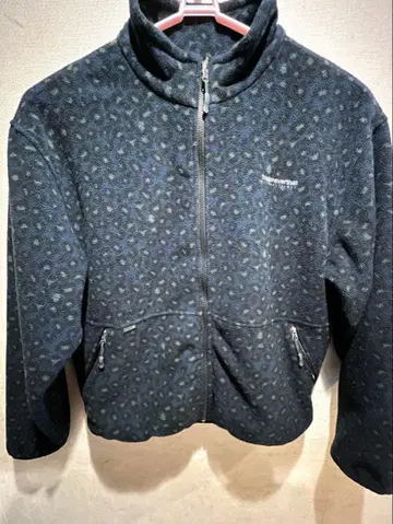 thisisneverthat 레오파드 무늬 플리스 자켓 XL