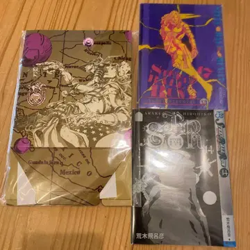 스틸 볼 런 옷 갈아입기 커버 코믹 수납 박스 죠죠