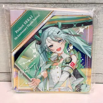 프로세카 감사제 다이아형 오로라 아크릴 블록 하츠네 미쿠