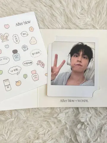 [ Day6 원필 ] after blow 폴라로이드풍 트레이딩 카드